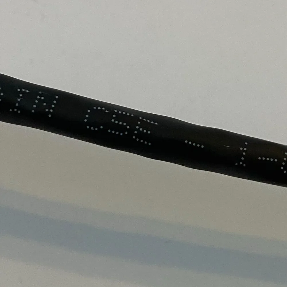 AWG CAT 5 E Stranded CM 75C E107890 Ethernet Cable Black